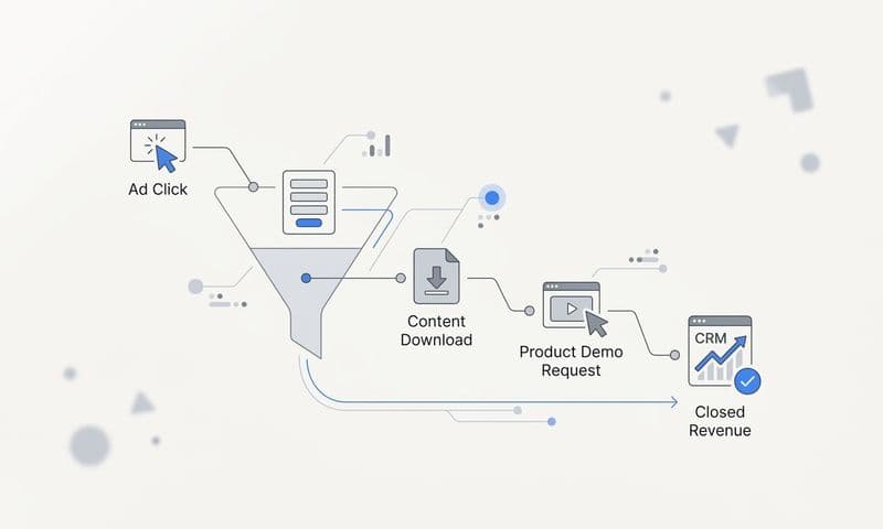 Full Funnel Attribution for SaaS: How to Track Every Stage from Ad Click to Closed Revenue