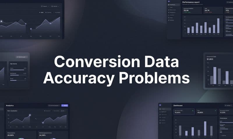 Conversion Data Accuracy Problems: Why Your Tracking Is Lying to You