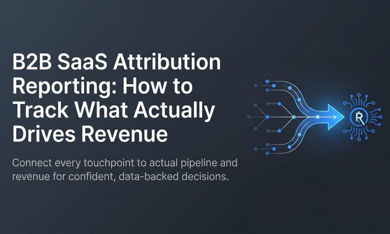 B2B SaaS Attribution Reporting: How to Track What Actually Drives Revenue
