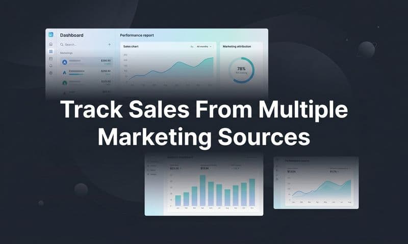 How to Track Sales from Multiple Marketing Sources: A Step-by-Step Guide