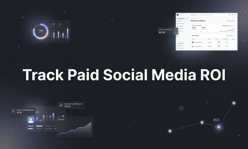 How to Track Paid Social Media ROI: A Step-by-Step Guide for B2B SaaS Teams