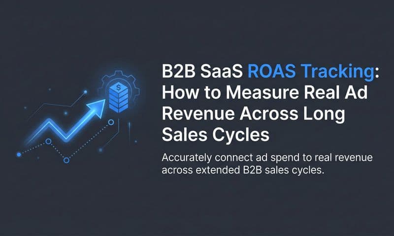 B2B SaaS ROAS Tracking: How to Measure Real Ad Revenue Across Long Sales Cycles