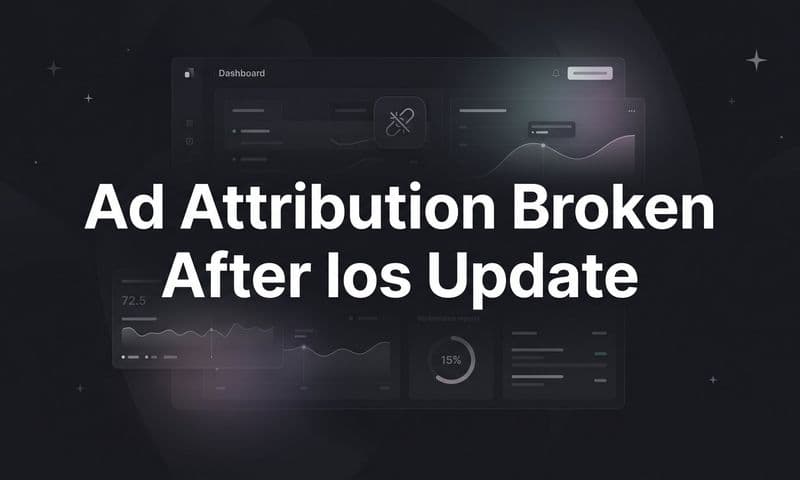 Ad Attribution Broken After iOS Update: What Happened and How to Fix It