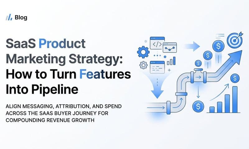 SaaS Product Marketing Strategy: How to Turn Features Into Pipeline