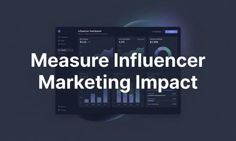 How to Measure Influencer Marketing Impact: A Step-by-Step Guide for B2B SaaS Teams