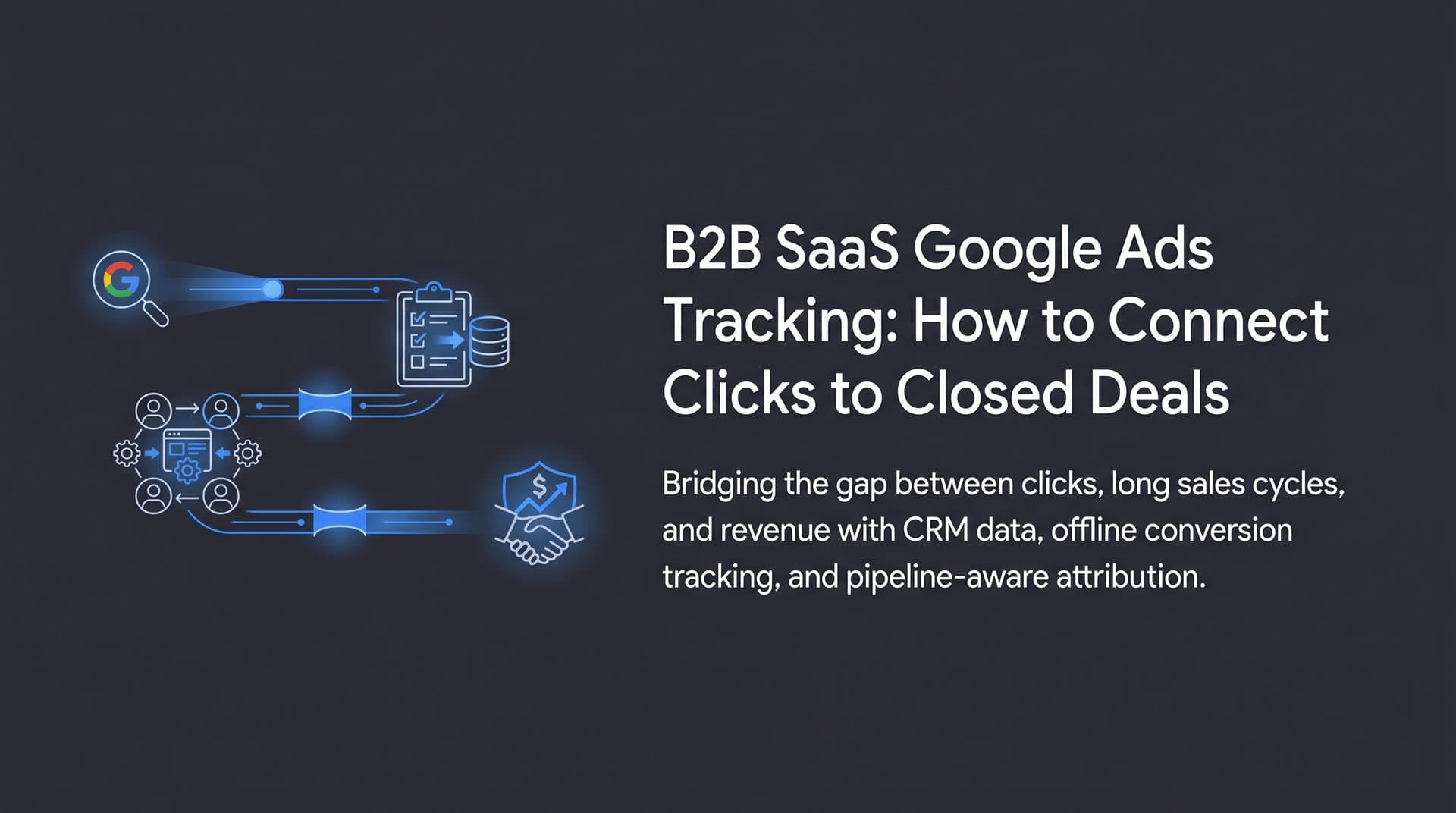 B2B SaaS Google Ads Tracking: How to Connect Clicks to Closed Deals