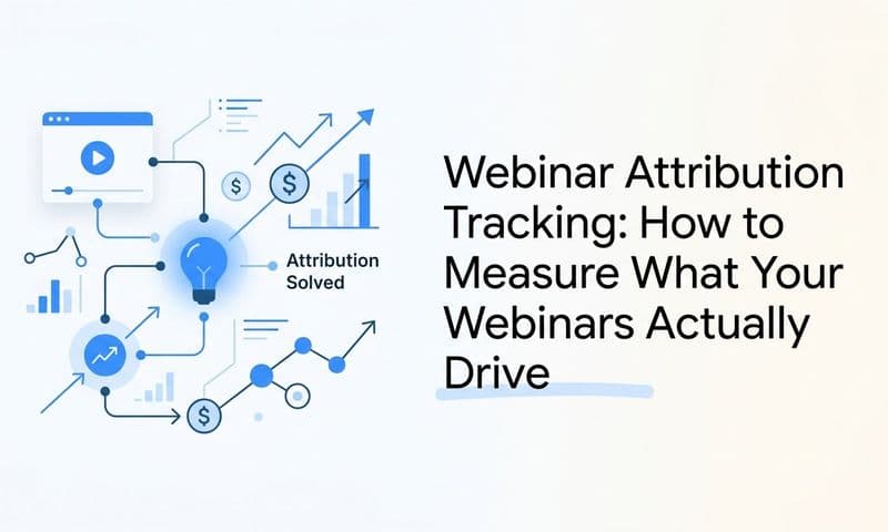 Webinar Attribution Tracking: How to Measure What Your Webinars Actually Drive