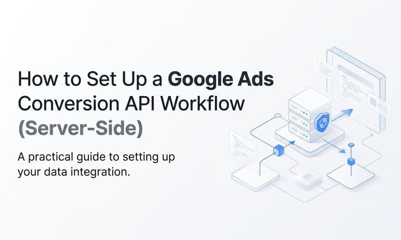 How to Set Up a Google Ads Conversion API Workflow (Server-Side)