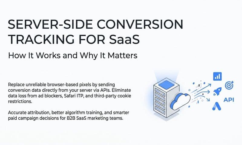 Server-Side Conversion Tracking for SaaS: How It Works and Why It Matters
