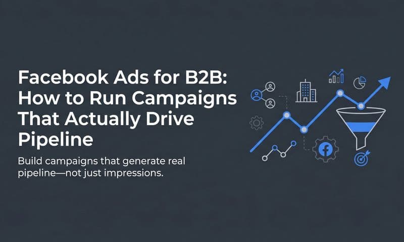 Facebook Ads for B2B: How to Run Campaigns That Actually Drive Pipeline