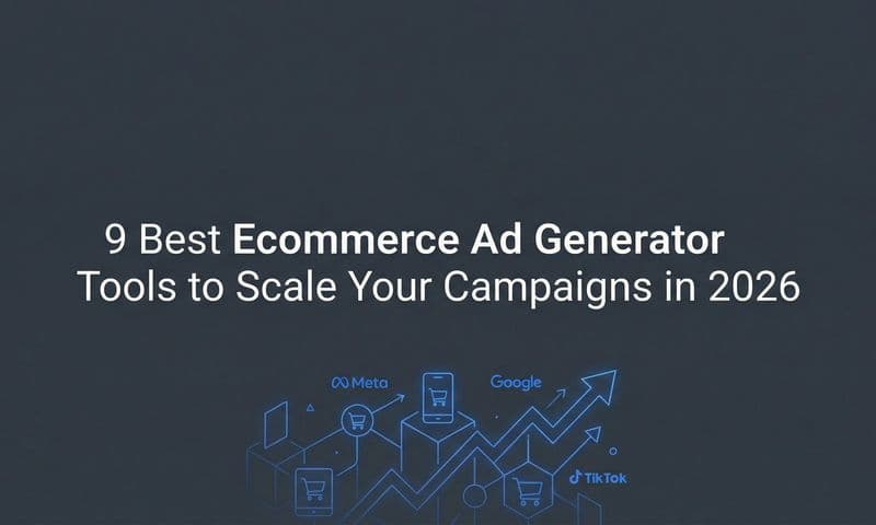 9 Best Ecommerce Ad Generator Tools to Scale Your Campaigns in 2026