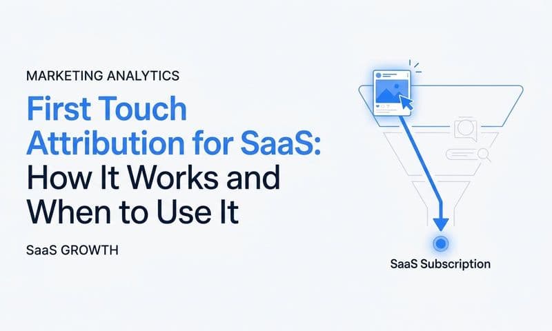 First Touch Attribution for SaaS: How It Works and When to Use It