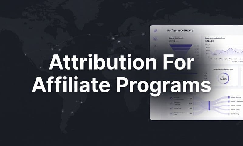 Attribution for Affiliate Programs: How to Track What's Actually Driving Revenue