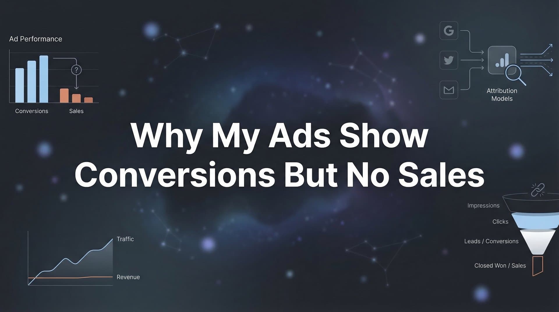 Why Your Ads Show Conversions But No Sales: The Attribution Gap Explained