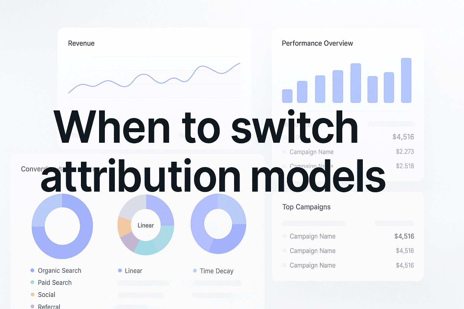 When To Switch Attribution Models: A Strategic Framework For Marketing Leaders