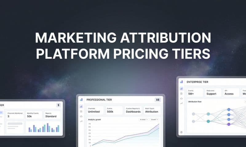 9 Best Marketing Attribution Platforms Compared by Pricing Tiers in 2026