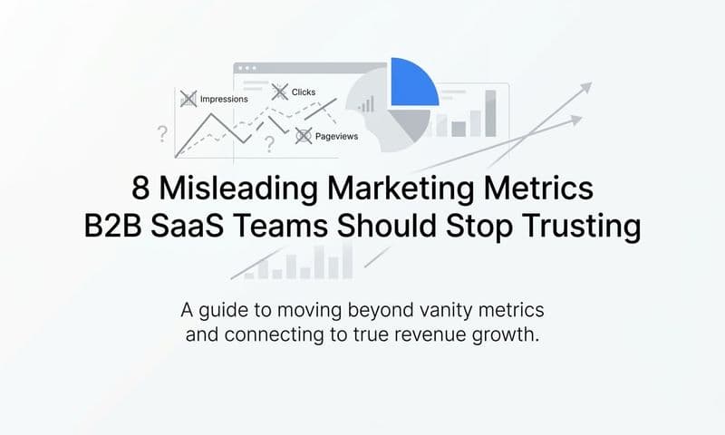 8 Misleading Marketing Metrics B2B SaaS Teams Should Stop Trusting