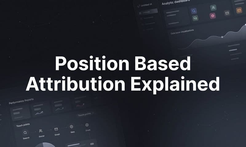 Position Based Attribution Explained: How It Works and When to Use It