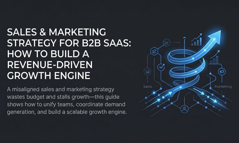 Sales and Marketing Strategy for B2B SaaS: How to Build a Revenue-Driven Growth Engine