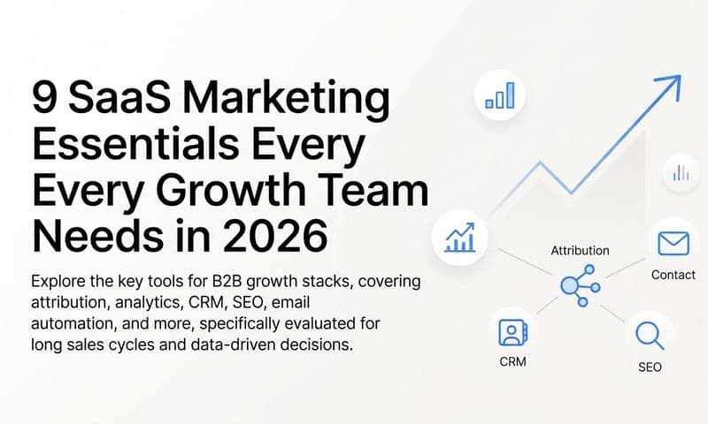 9 SaaS Marketing Essentials Every Growth Team Needs in 2026