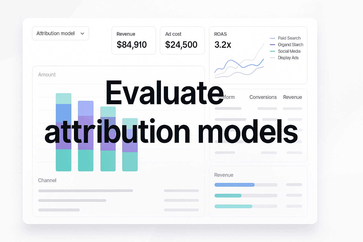 Evaluate Attribution Models: How To Choose The Right Framework For Your Marketing Stack