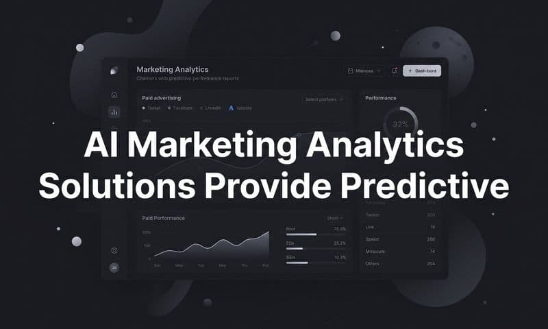 How AI Marketing Analytics Solutions Provide Predictive Insights to Scale Smarter Ad Campaigns
