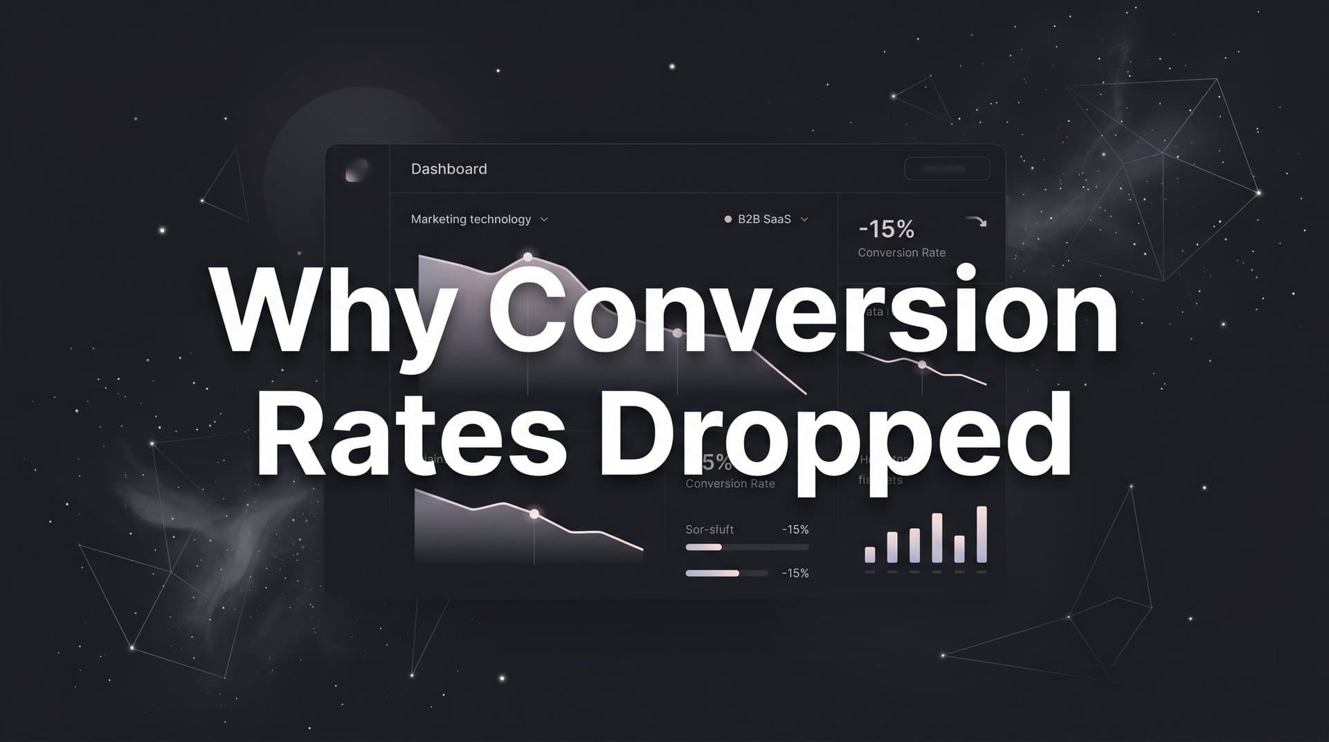 Why Conversion Rates Dropped: Causes, Signals, and How to Fix Them